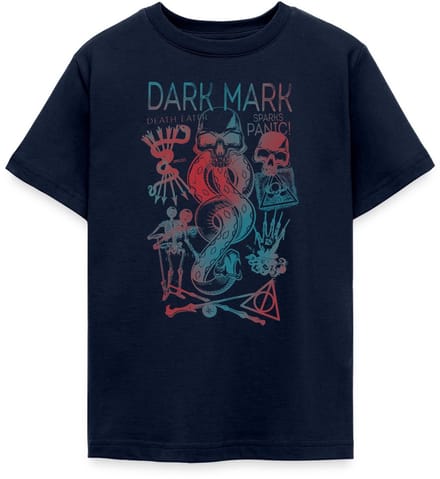 Harry Potter Duistere Teken & Gruzielement Ontwerp T-Shirt Tiener