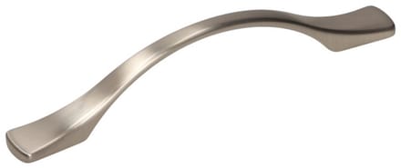Gamet SLIMLINE - Meubelgreep - Gebogen Vorm - 96mm - Nikiel Geborsteld