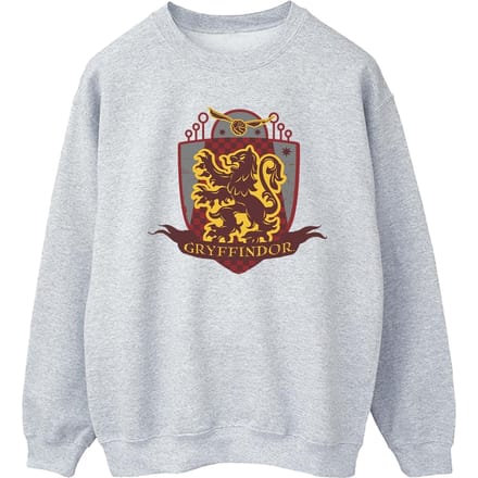 Harry Potter Heren Gryffindor borstembleem Sweatshirt (Sportgrijs)