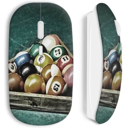Souris Sans Fil Billard pro vintage