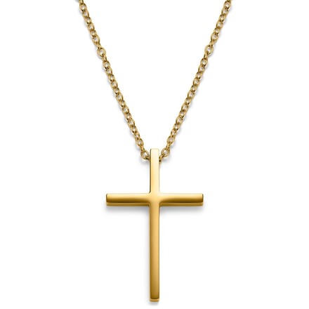 Unity | Goudkleurige Ketting met Kruis