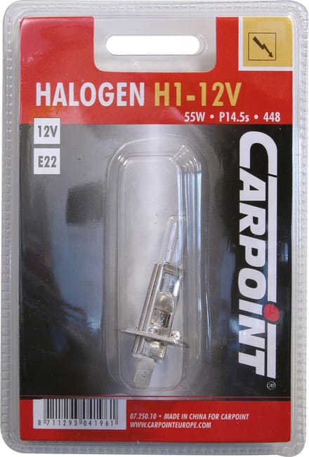 Carpoint Autolamp H1 55w P14,5s A1