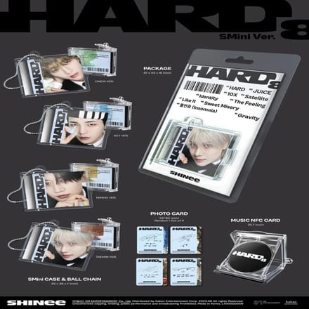 Album SHINee - [HARD] 8e album SMini RANDOM-versie