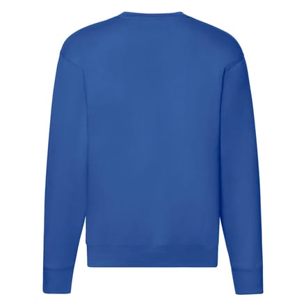 Fruit of the Loom Heren Premium Ingelegd Sweatshirt (Koningsblauw)