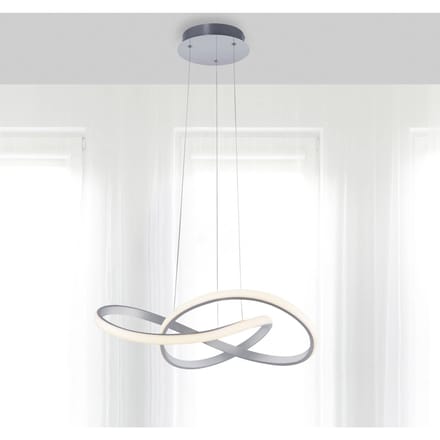 JUST LIGHT. GmbH LED hanglamp Maria, dimbaar, aluminium