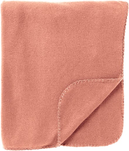 Dutch Decor - PABLO - plaid 150x200 cm - 100% polyester - fleece terrasplaid - Muted Clay - roze