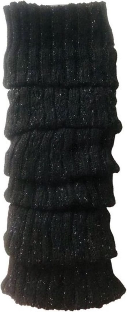 Modieuze Warme Beenwarmers / Sleever / Legwarmer | Beenwarmer | One Size - Zwart