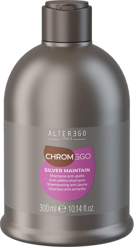 Alter Ego Silver Maintain Shampoo - 300 ml- Normale shampoo - Voor Alle haartypes -