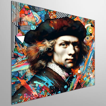 Kunstprint | Wanddecoratie | Dibond | 20 × 20 cm