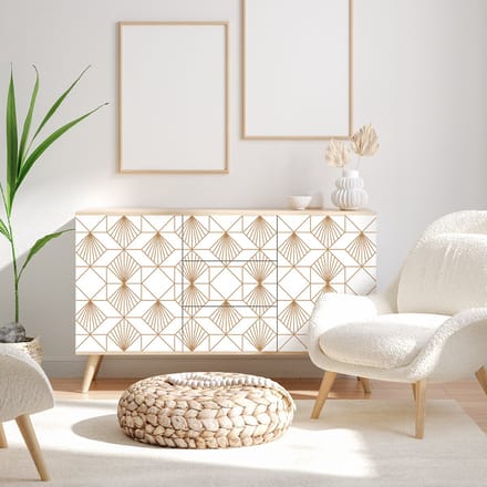 Scandinavische meubelsticker Auroran 60 x 90 cm
