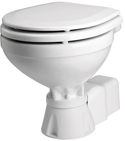 Johnson Pump AquaT silent elektrisch 12 Volt Toilet type Compact