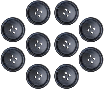 Dailygoods- Knopen 10 Stuks - Kunststof - Voor Kleding