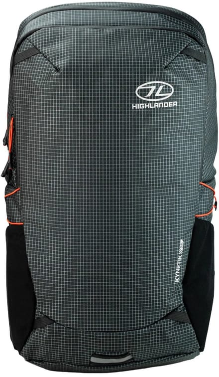 Highlander rugzak allround Kynetik 25 liter - Zwart