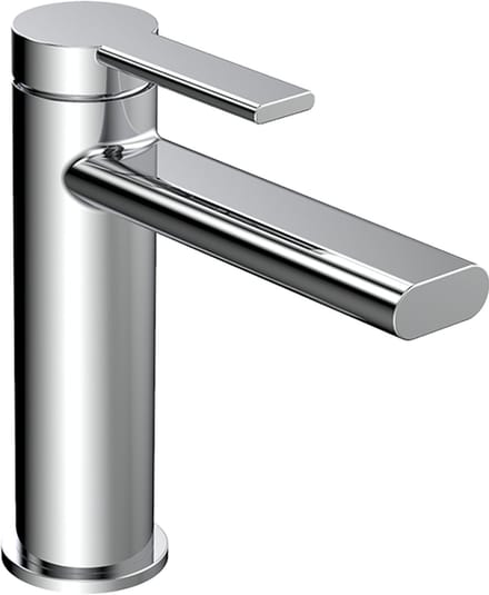 AquaVik Wastafelkraan Rundning 16 cm Nordic Chroom