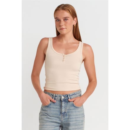Slim Fit Crop Cami Blouse