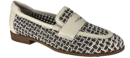 Softwaves 9.10.11 002 beige/bruin mocassin voor steunzolen | Bonne Shoe
