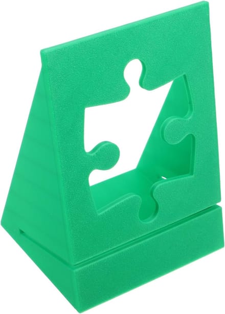 Puzzeldoos Display - Dekselhouder Puzzel - Puzzels Maken - Krasbestendige Basis - 135 x 10 cm - Groen