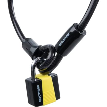 Anti-diefstal kabel + hangslot Oxford Loop Lock10