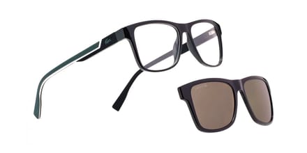 Lacoste L2707 CLIP Black 53/16/0 MAN Zonnebrillen