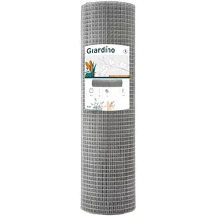 Giardino - Vogelgaas - Gelast Gaas Verzinkt - 101 Cm X 5 M