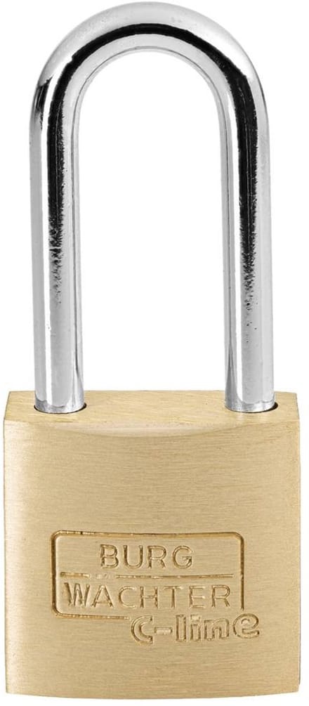 Burg Wächter 33591 Hangslot 20.00 mm Verschillend sluitend Messing Sleutelslot