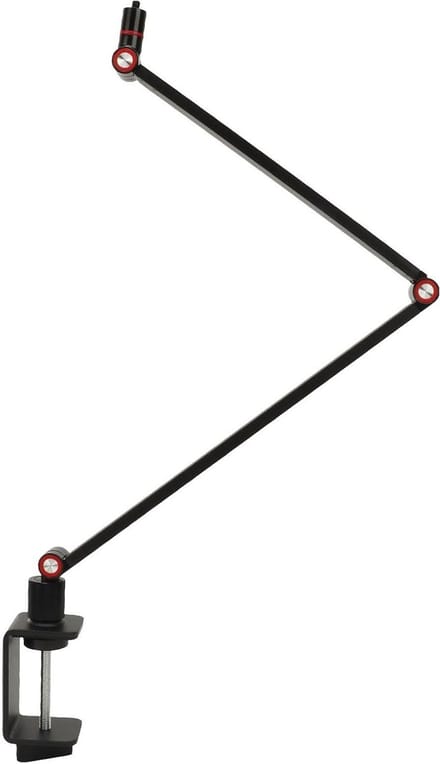 Projectorstandaard - Beamerhouder - Thuisbioscoop - Verstelbare schommelarm - 2 kg draaglast - Zwart