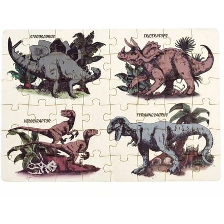 Luciferdoosjespuzzel voor kinderen Rex London Prehistoric Land