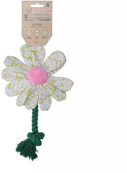 Garden Paws Trektouw S - Extra Stevig Hondentouw - Hondenspeelgoed - Scarecrow Spring Sakura
