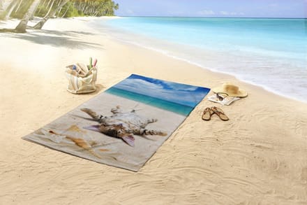 Beach towel Good Morning 75x150 cm