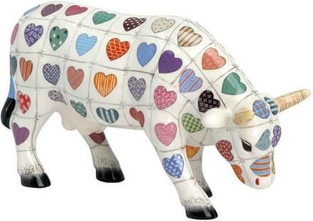 Cow Parade Cali Cow (medium ceramic)
