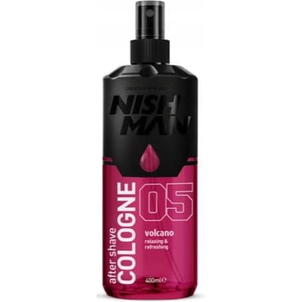 Nishman Volcano Aftershave Cologne 400 ml - Verfrissende Barber Cologne