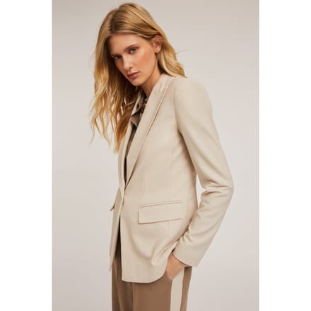 Motivi Short Blazer Jacket White Taglia: 34 | Blazers Outlet | Donna | Bianco
