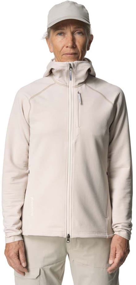 Houdini Aero Hoodie Beige XS Vrouw