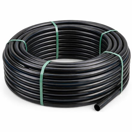 Profielenloods - Tyleen buis 40 mm PE zwart 25 meter - Dikte 3,7mm