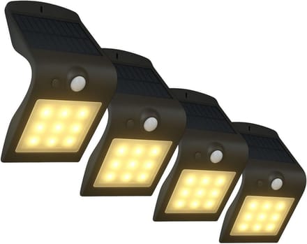 Buitenlamp met Beweginssensor - Buitenverlichting met Sensor - Tuinwand verlichting