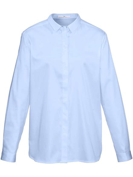 Blouse Van Peter Hahn blauw