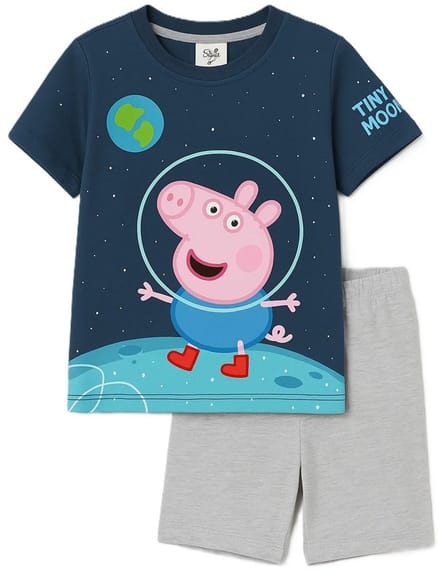 Peppa Pig jongens shortama To The Moon and Back, maat 98-104