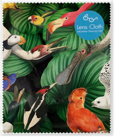 Brillendoekje Microfiber – Teylers Museum Birdlife – museumwebshop.com