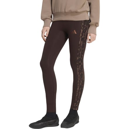 Dierenprint legging voor dames adidas Essentials 3-Stripes