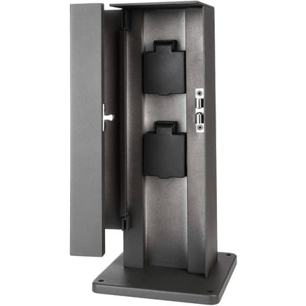Deko Light 733066 uka Mana Staande buitenlamp LED Donkergrijs
