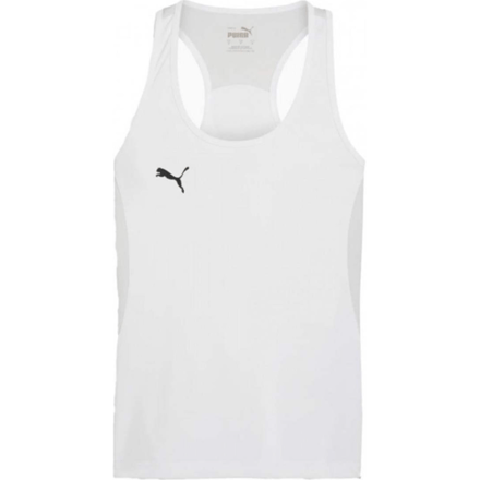 Puma Individual Mouwloos T-shirt Wit XS Vrouw