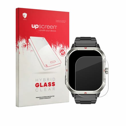 upscreen - Screenprotector voor Jugeman V10 2.06" - Folie Beschermfolie Beschermglas transparant