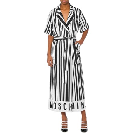 Moschino Barcode Archive Capsule Dress White Taglia: 38 | Maxi abiti Outlet | Donna | Bianco