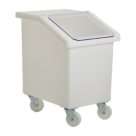 Mobiele ingredintenbak 90L wit