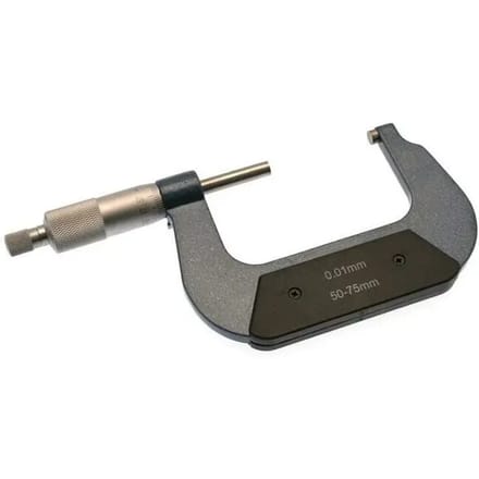 Mechanische micrometer Draper 50-75mm