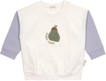 LÄSSIG - kids sweater GOTS Pear milky