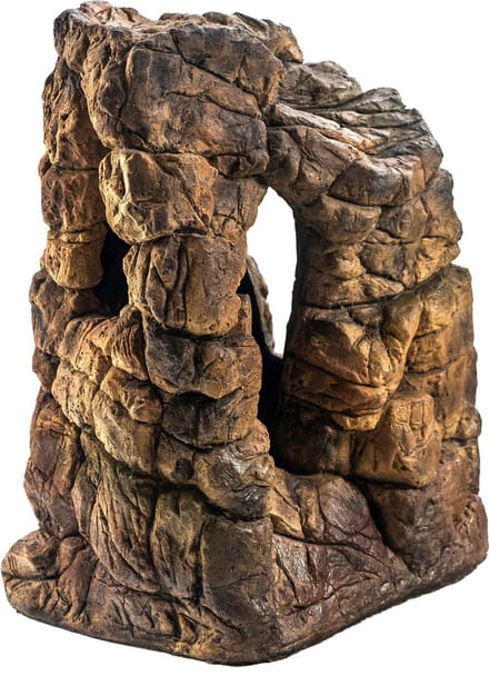 Ceramicnature Aquariumdecoratie Steen 39 X 22 Cm Bruin
