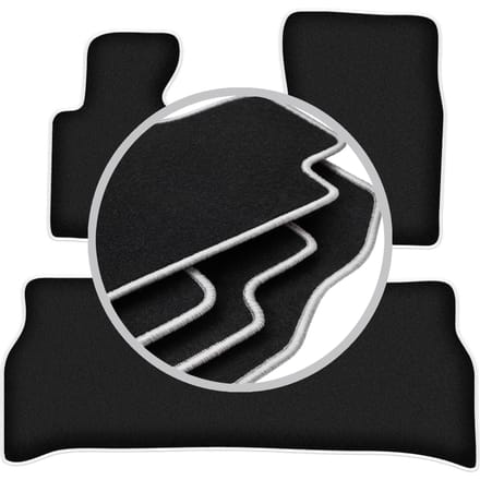 CARLUX-SILVER automatten voor: Range Rover III L322 SUV (2001-2012)