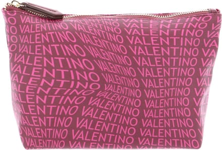 VALENTINO Toilettas Samosa Punch Cosmetic Purse Bord / Malva Wijnrood