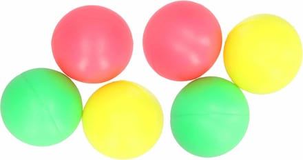 Engelhart Beachball balletjes - 9x - gekleurd - strand balletjes - buitenspeelgoed